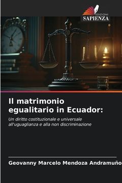 portada Il matrimonio egualitario in Ecuador (en Italiano)