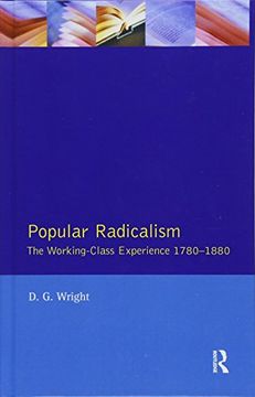 portada Popular Radicalism: The Working Class Experience 1780-1880 (in English)