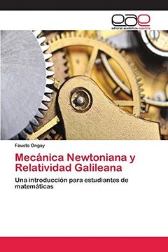 portada Mecánica Newtoniana y Relatividad Galileana