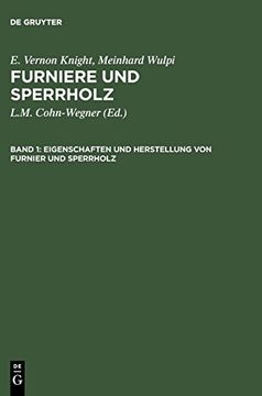portada Eigenschaften und Herstellung von Furnier und Sperrholz (in German)