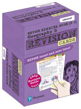 portada Revise Edexcel GCSE (9-1) Geography B Revision Cards: with free online Revision Guides (Revise Edexcel GCSE Geography 16)
