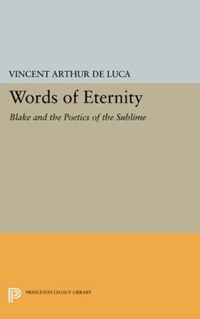 portada Words of Eternity: Blake and the Poetics of the Sublime (Princeton Legacy Library) (en Inglés)