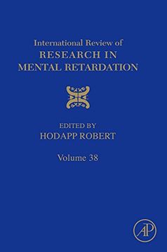 portada International Review of Research in Mental Retardation, Volume 38 (en Inglés)