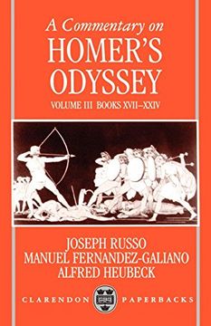 portada A Commentary on Homer's Odyssey: Volume Iii: Books Xvii-Xxiv: Books Xvii-Xxiv vol 3 (Clarendon Paperbacks) (in English)