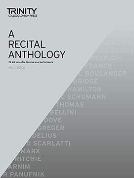 portada A Recital Anthology (High Voice) (en Inglés)
