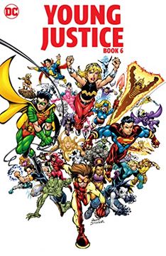 portada Young Justice Book six (en Inglés)