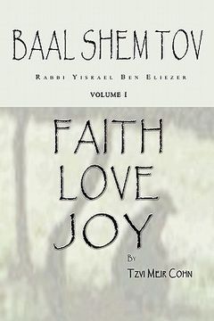 portada baal shem tov faith love joy (en Inglés)