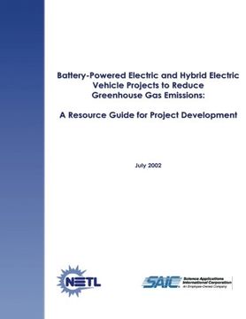 portada Battery-Powered Electric and Hybrid Electric Vehicle Projects to Reduce Greenhouse Gas Emissions:  A Resource Guide for Project Development
