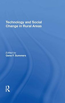 portada Technology and Social Change in Rural Areas: A Festschrift for Eugene a. Wilkening (en Inglés)