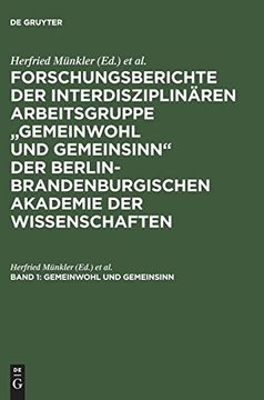 portada Gemeinwohl und Gemeinsinn (in German)