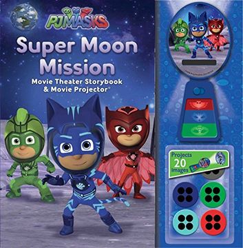 portada Pj Masks: Super Moon Mission Movie Theater & Storybook 