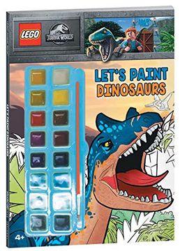portada Let'S Paint Dinosaurs (Lego Jurassic World) (in English)