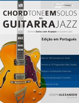 portada Chord Tone em Solos na Guitarra Jazz: Edição em Português