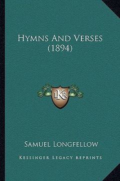 portada hymns and verses (1894) (en Inglés)