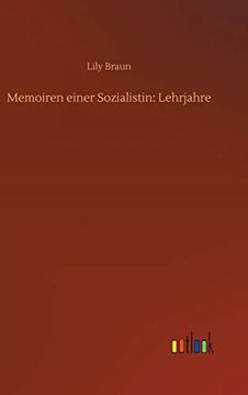 portada Memoiren Einer Sozialistin Lehrjahre (en Alemán)