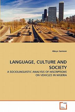 portada language, culture and society (en Inglés)