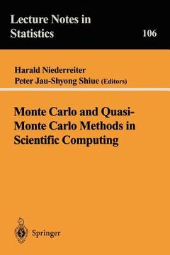 portada monte carlo and quasi-monte carlo methods in scientific computing: proceedings of a conference at the university of nevada, las vegas, nevada, usa, ju (in English)