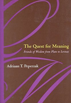 portada The Quest for Meaning: Friends of Wisdom From Plato to Levinas (en Inglés)