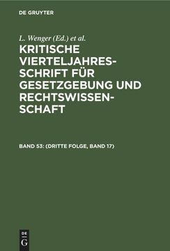 portada (Dritte Folge, Band 17) (in German)