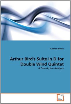 portada arthur bird's suite in d for double wind quintet (en Inglés)