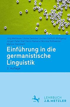 portada Einführung in die Germanistische Linguistik (en Alemán)