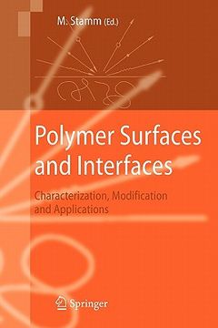 portada polymer surfaces and interfaces: characterization, modification and applications (in English)