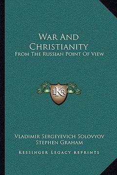 portada war and christianity: from the russian point of view (en Inglés)