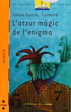 portada L'atzur màgic de l'enigma (Barco de Vapor Naranja) (in Catalá)