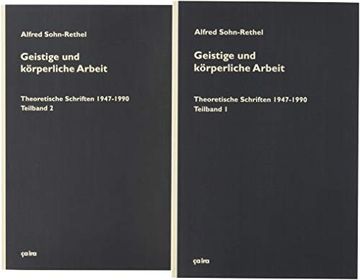 portada Geistige und Körperliche Arbeit: Theoretische Schriften (1947-1990) (Alfred Sohn-Rethel)
