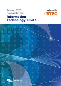 portada Pearson Btec Level 3 in Information Technology: Unit 1 