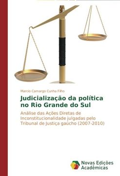 portada Judicializacao Da Politica No Rio Grande Do Sul