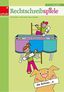 portada Rechtschreibspiele: 3. /4. Schuljahr (in German)