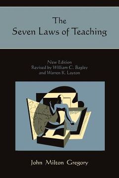 portada the seven laws of teaching (in English)