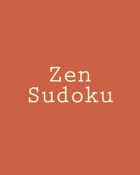 portada Zen Sudoku: Large Print Sudoku Puzzles (en Inglés)
