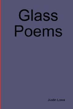 portada glass poems (in English)