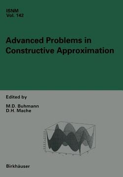 portada Advanced Problems in Constructive Approximation: 3rd International Dortmund Meeting on Approximation Theory (Idomat) 2001