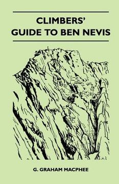 portada climbers' guide to ben nevis (en Inglés)