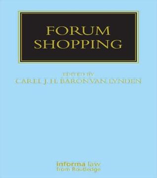 portada Forum Shopping (in English)