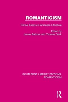 portada Romanticism: Critical Essays in American Literature (en Inglés)