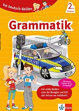 portada Klett Grammatik 2. Klasse: Deutsch in der Grundschule (Die Deutsch-Helden) (en Alemán)