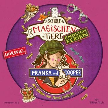 portada Die Schule der Magischen Tiere - Endlich Ferien - Hörspiele 8: Franka und Cooper - das Hörspiel: 1 cd (en Alemán)