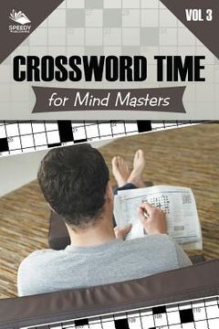 portada Crossword Time for Mind Masters Vol 3 (en Inglés)