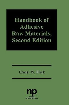 portada handbook of adhesive raw materials, 2nd ed. (en Inglés)