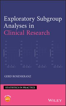 portada Exploratory Subgroup Analyses in Clinical Research (en Inglés)