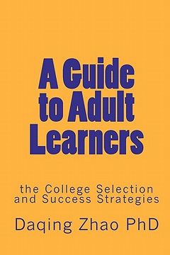 portada a guide to adult learners (en Inglés)