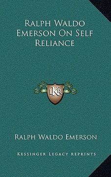 portada ralph waldo emerson on self reliance