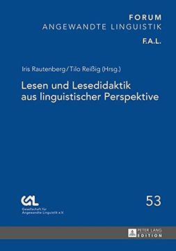 portada Lesen und Lesedidaktik aus linguistischer Perspektive (Forum Angewandte Linguistik Fa)