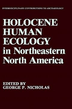 portada holocene human ecology in northeastern north america (en Inglés)