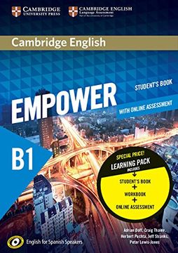 portada Cambridge English Empower for Spanish Speakers B1 Learning Pack (Student's Book with Online Assessment and Practice and Workbook) (in English)