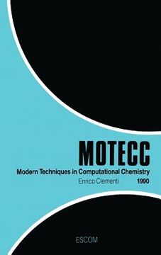portada modern techniques in computational chemistry: motecc 1990 (en Inglés)